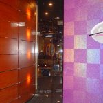 Безрамная стеклянная дверь