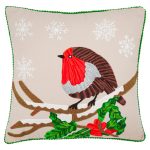 Подушка декоративная «Снегирь» с наполнителем