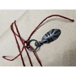 Кулон кованый на шнурке «Лепесток»