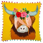 Подушка декоративная «Бык» с наполнителем