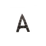 Кованая буква «А» 20 см