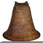 Плетеный абажур