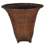 Плетеный абажур