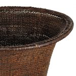 Плетеный абажур