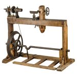 Токарный станок начала XIX века