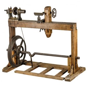 Токарный станок начала XIX века