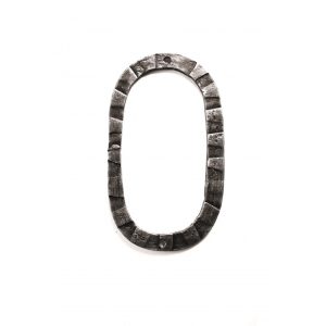 Кованая цифра «0» 15 см