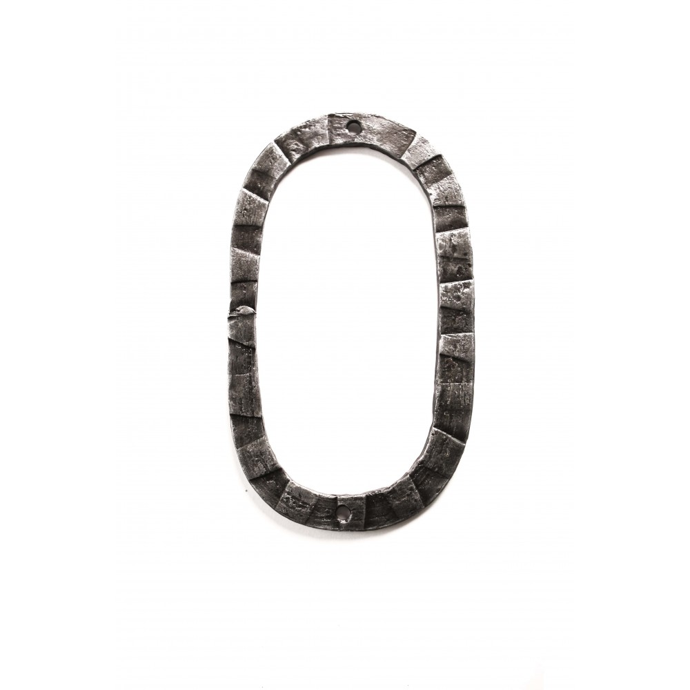 Кованая цифра «0» 15 см