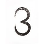 Кованая цифра «3» 20 см