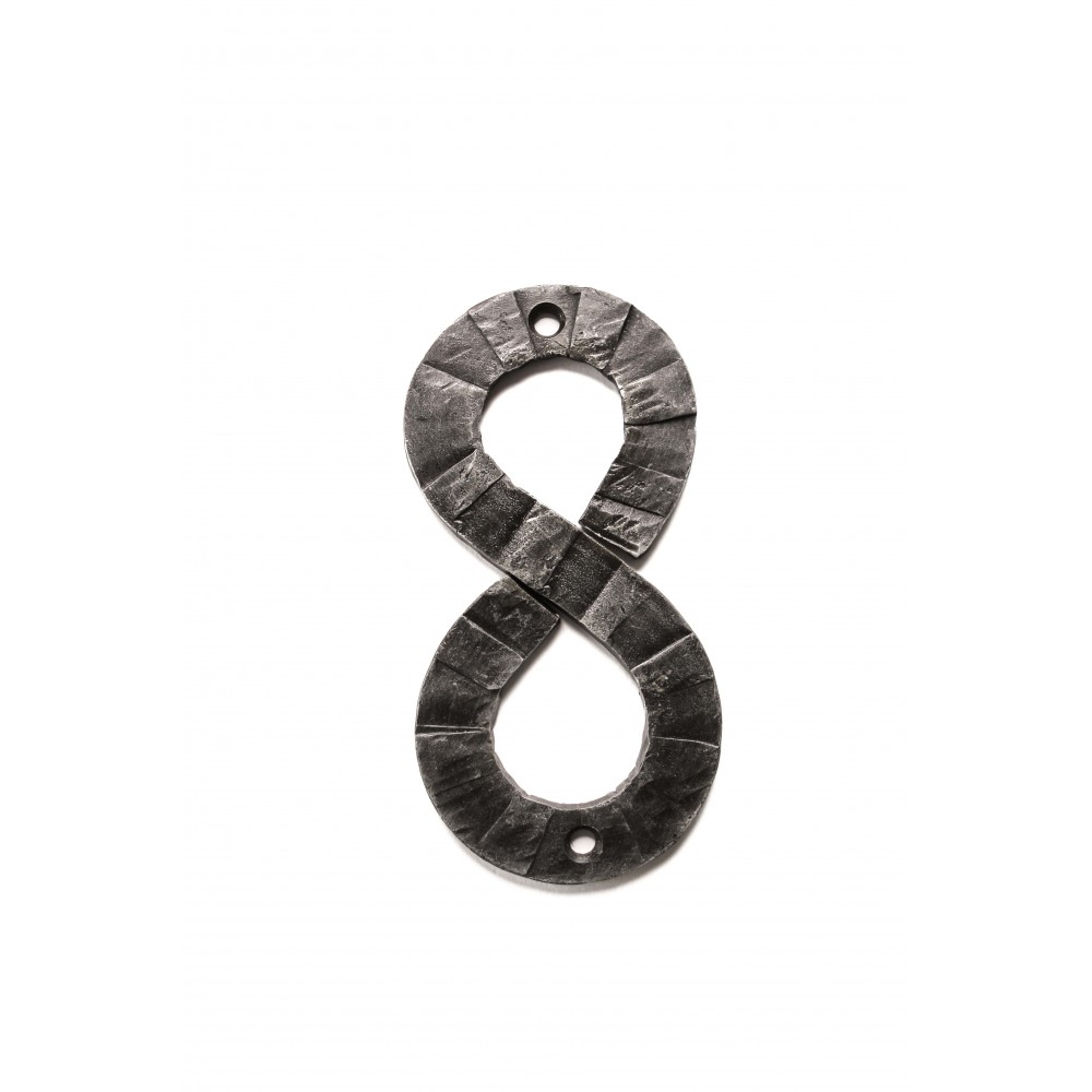 Кованая цифра «8» 15 см