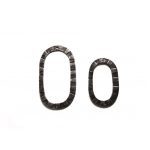 Кованая цифра «0» 20 см