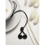 Кулон кованый на шнурке «Инь-Янь»