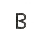 Кованая буква «В» 15 см