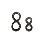 Кованая цифра «8» 20 см
