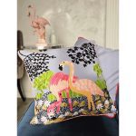 Подушка декоративная «Фламинго» с наполнителем