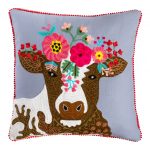 Подушка декоративная «Коровка» с наполнителем