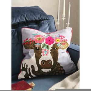 Подушка декоративная «Коровка» с наполнителем