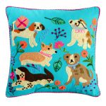 Подушка декоративная «Щенки» с наполнителем